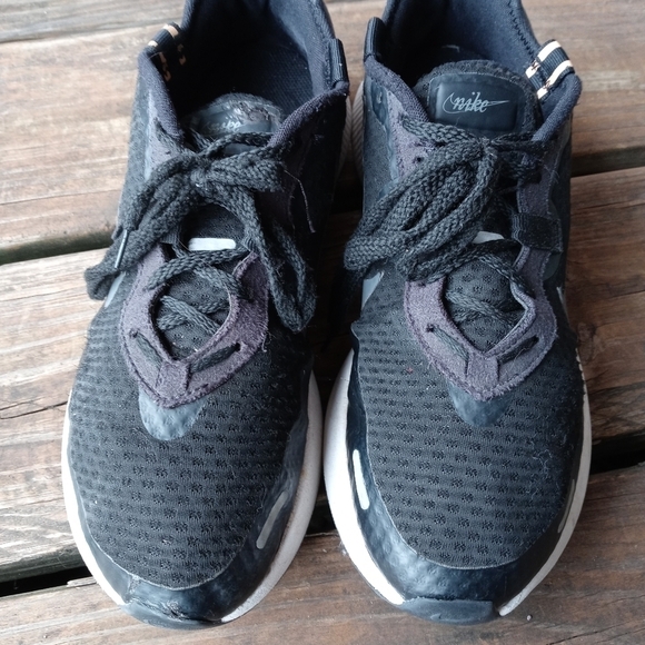 NIKE Reposto CZ5630-002 White & Black Grey Check Women's US Size 9  Running. 317 - Picture 3 of 8